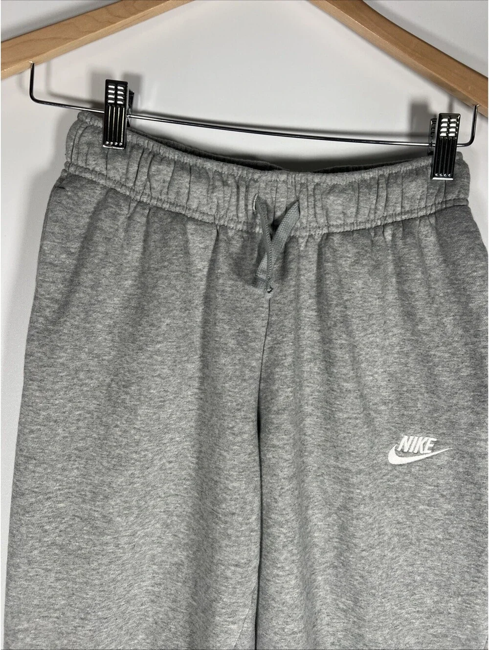 Nike Pants Womens XS Gray Joggers Fleece Activewear Gym Training Casual